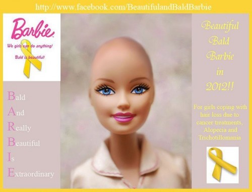 Cancer Barbie Doll With No Hair