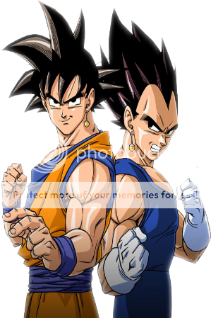 Dragon Ball Gt Vegeta And Goku