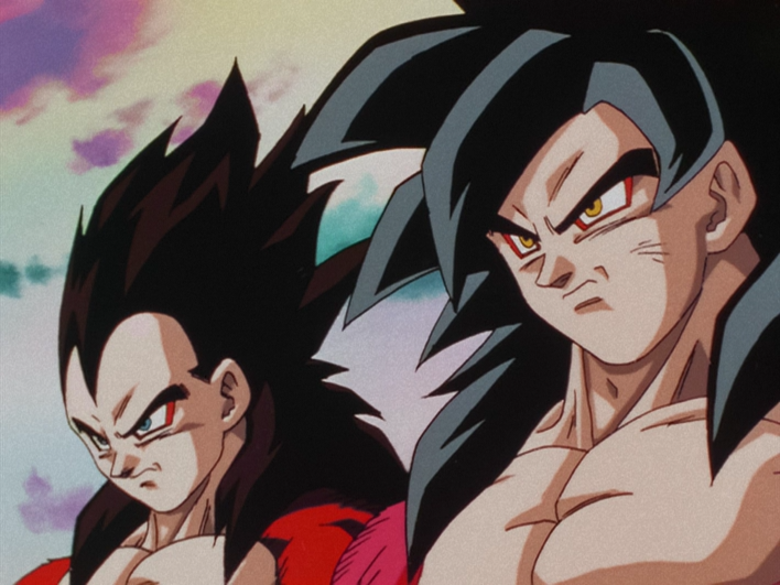 Dragon Ball Gt Vegeta And Goku