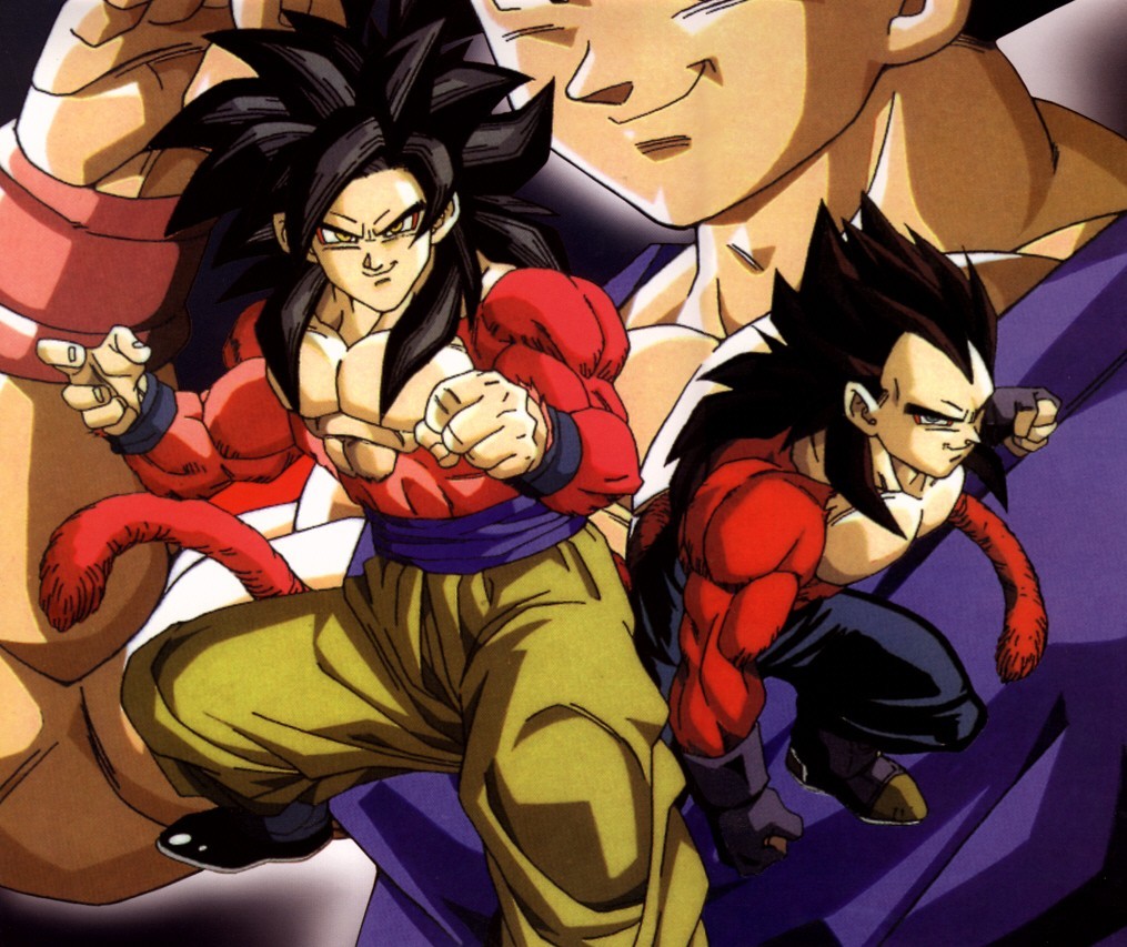 Dragon Ball Gt Vegeta And Goku