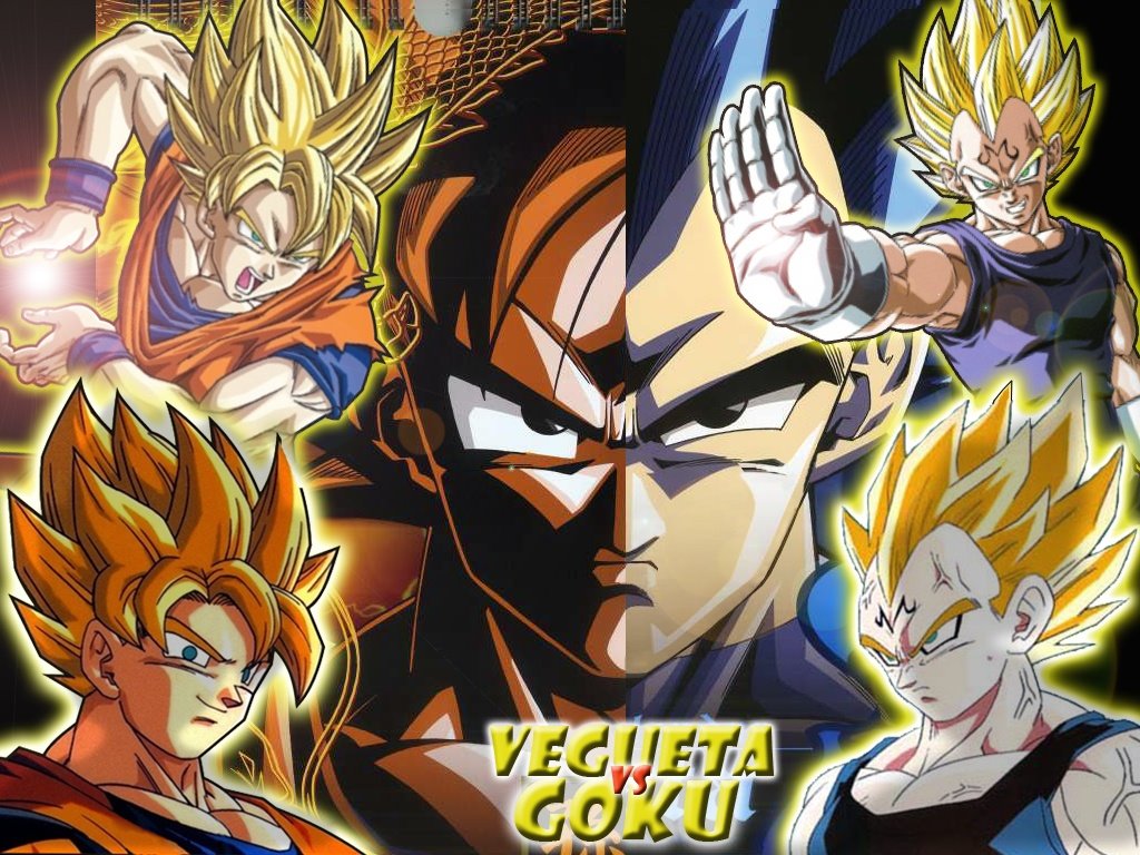 Dragon Ball Gt Vegeta And Goku