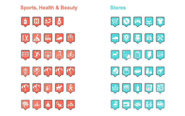 Google Map Icon Vector