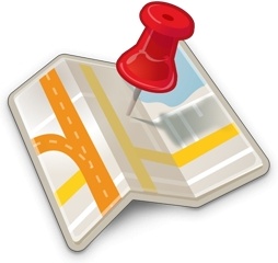 Google Map Icon Vector
