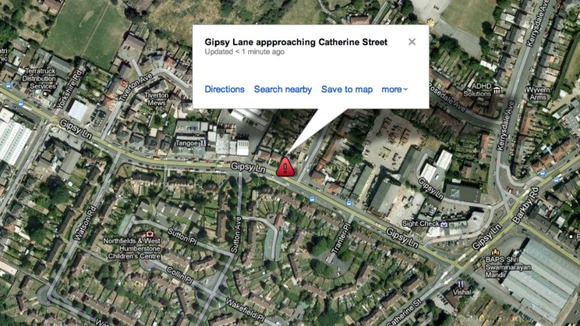 Google Maps Car Crash