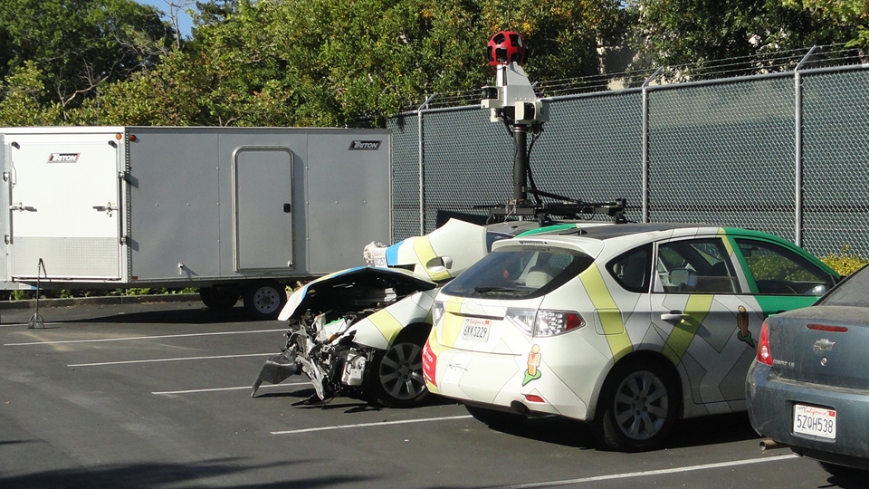 Google Maps Car Crash
