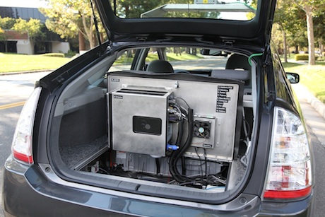 Google Maps Car Interior
