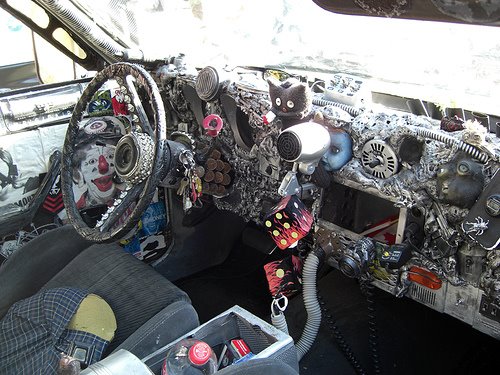Google Maps Car Interior