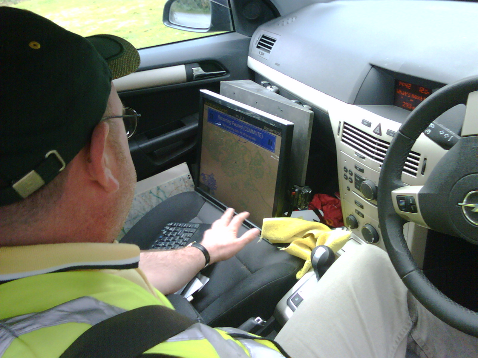 Google Maps Car Interior