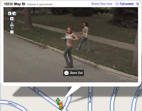 Google Maps Funny Sightings