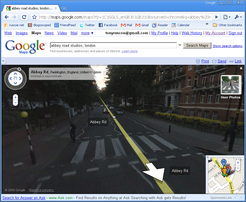 Google Maps Uk Street View