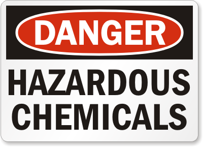Hazardous Chemicals Signage