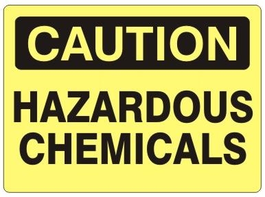 Hazardous Chemicals Signage
