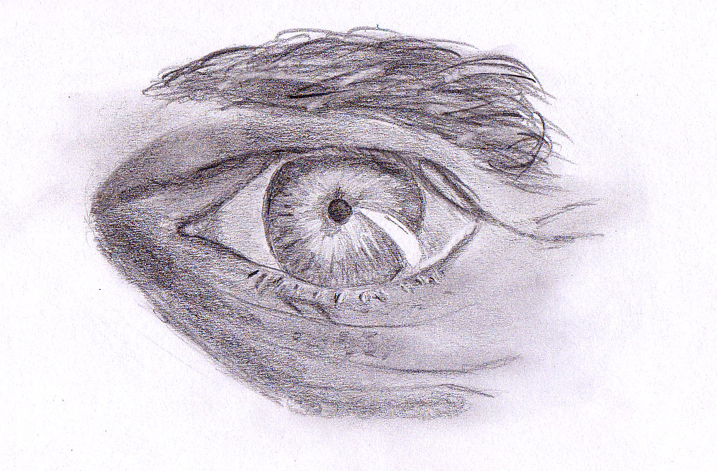 Human Eye Drawing