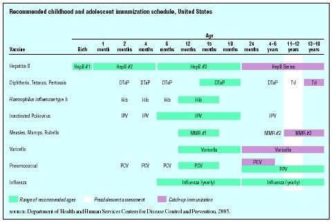 Indian Baby Vaccination Chart