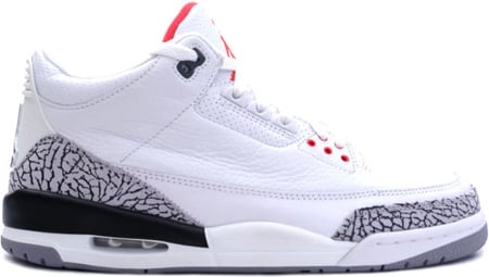 Jordan 3 Cement White