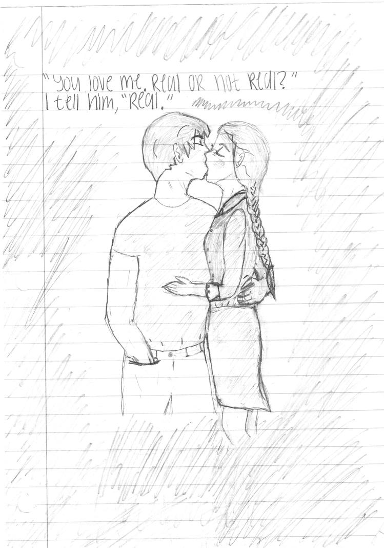 Peeta And Katniss Kissing