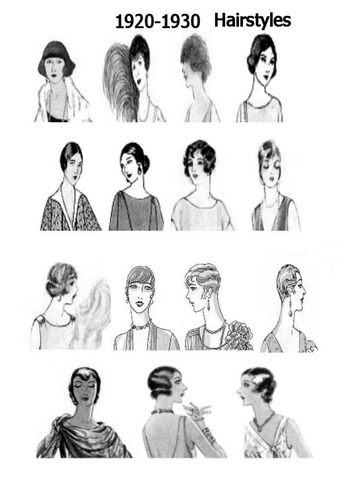 Pictures Of 1920s Hairstyles For Long Hair