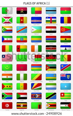 African Flags And Countries