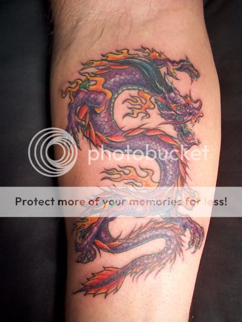Chinese Dragon Tattoo Arm