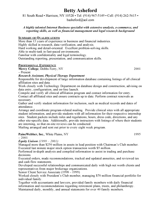 Customer Service Functional Resume Examples