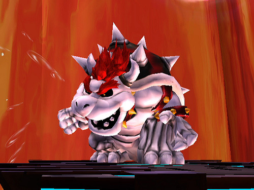 Dry Bowser Mario Kart Wii
