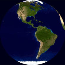 Earth Full Rotation On Its Axis