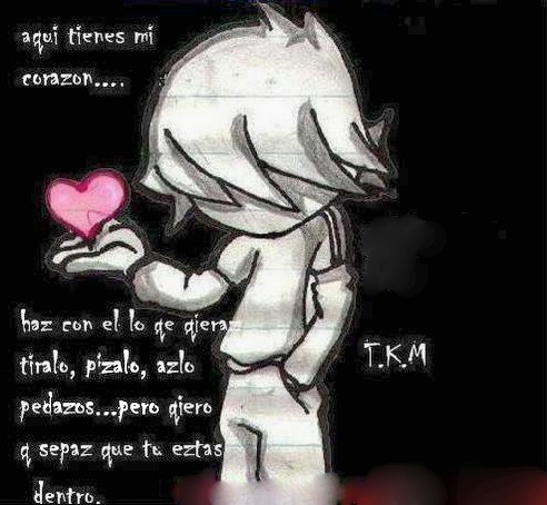 Frases De Tristeza De Amor