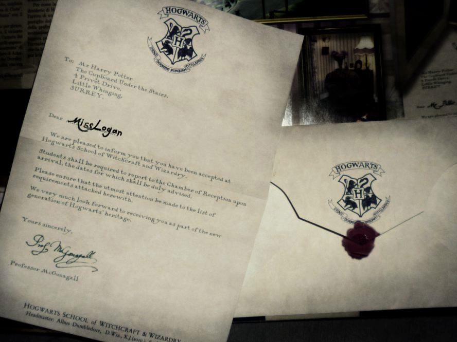 Hogwarts Acceptance Letter Template