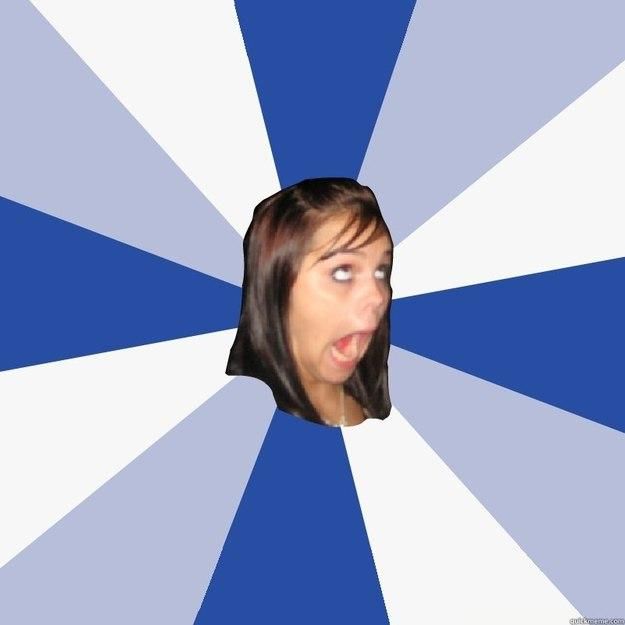 Irritating Facebook Girl
