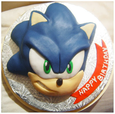 Sonic The Hedgehog Cake Decorations