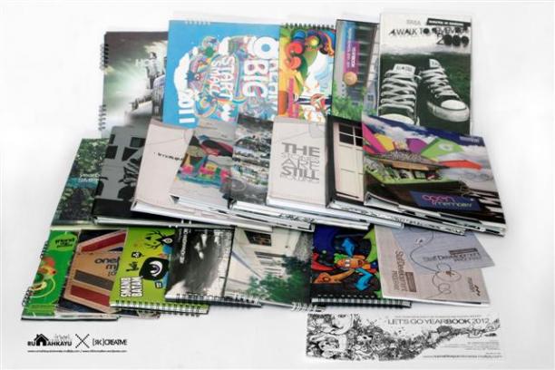 Tema Buku Tahunan Sekolah Unik