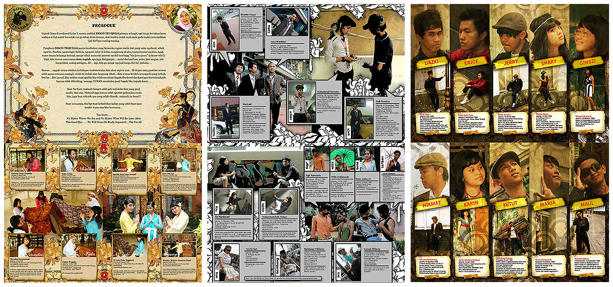 Tema Buku Tahunan Sekolah Unik