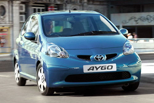 Toyota Aygo Blue